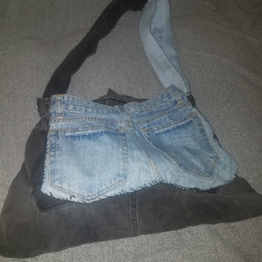 Handmade denim bag